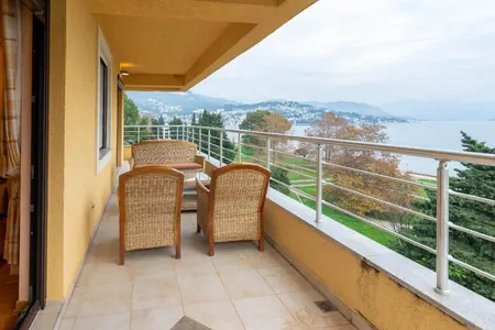 1-Bed 60m2 First Line Sea Apartment with Garage in Igalo