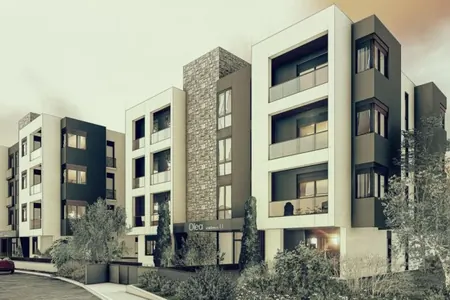 Apartments under construction