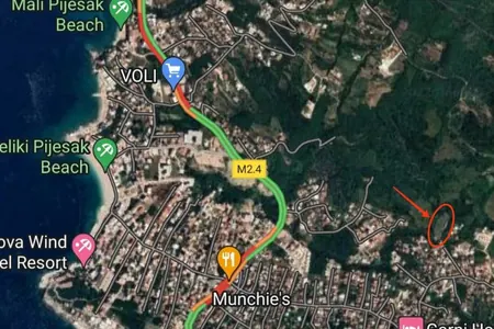 Urbanized land for sale in Dobra Voda (Bar)