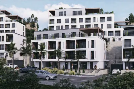 Apartment in a new complex under construction in the center of Tivat