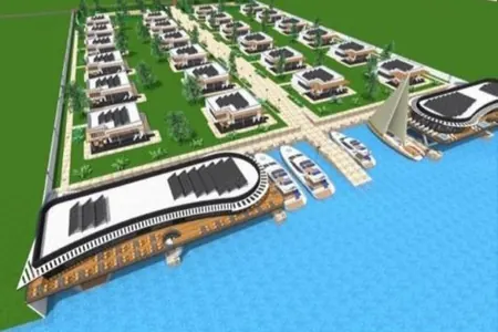 Уникальный участок у морской лагуны рядом с Велика Плажа