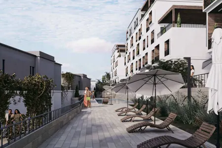 Apartment in a new complex under construction in the center of Tivat