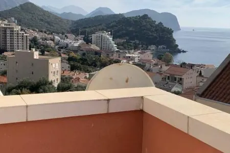 Apartment mit Meerblick in Petrovac