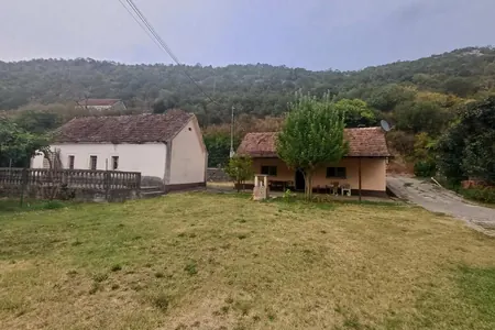 Beautiful house with an additional facility in Bogichevichi next to the river