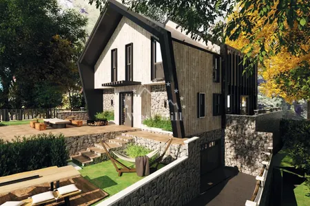 Investment plot with a project for a residential villa