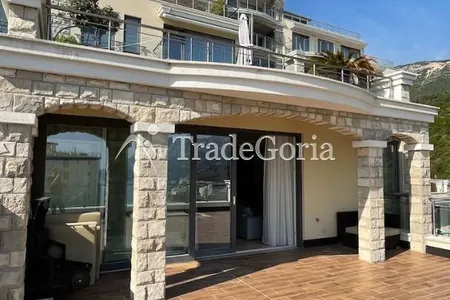 Duplex Apartment in Becici with Sea View