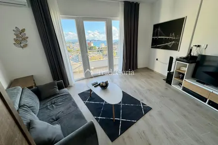 Studio apartment in Sutomore with stunning sea and city views
