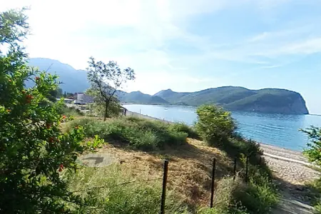 Land for sale 5870m2 by the sea in Buljarica, Budva.