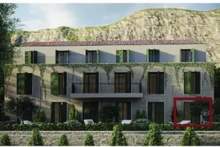 One-bedroom apartment for sale in Kotor, Prcanj, new complex, sea view