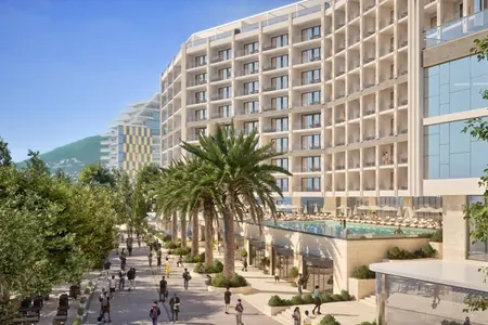 Dvosoban apartman na prvoj liniji pored mora u Rafailovićima