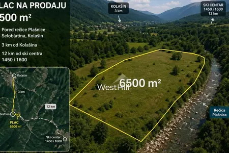Urbanized plot in Kolasin