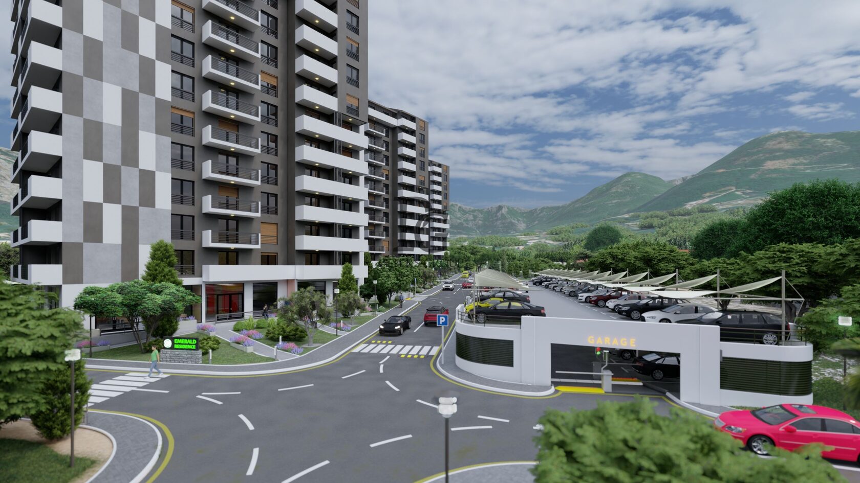 Studio apartman u zgradi u izgradnji sa bazenom u Baru je na prodaju.