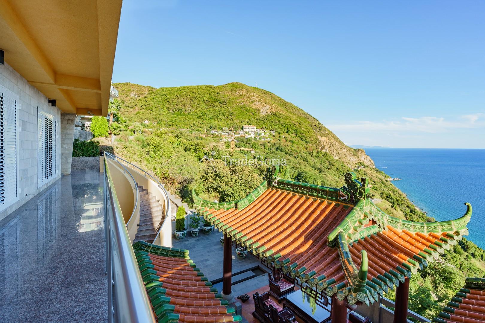 Unique villa with panoramic sea view in Montenegro