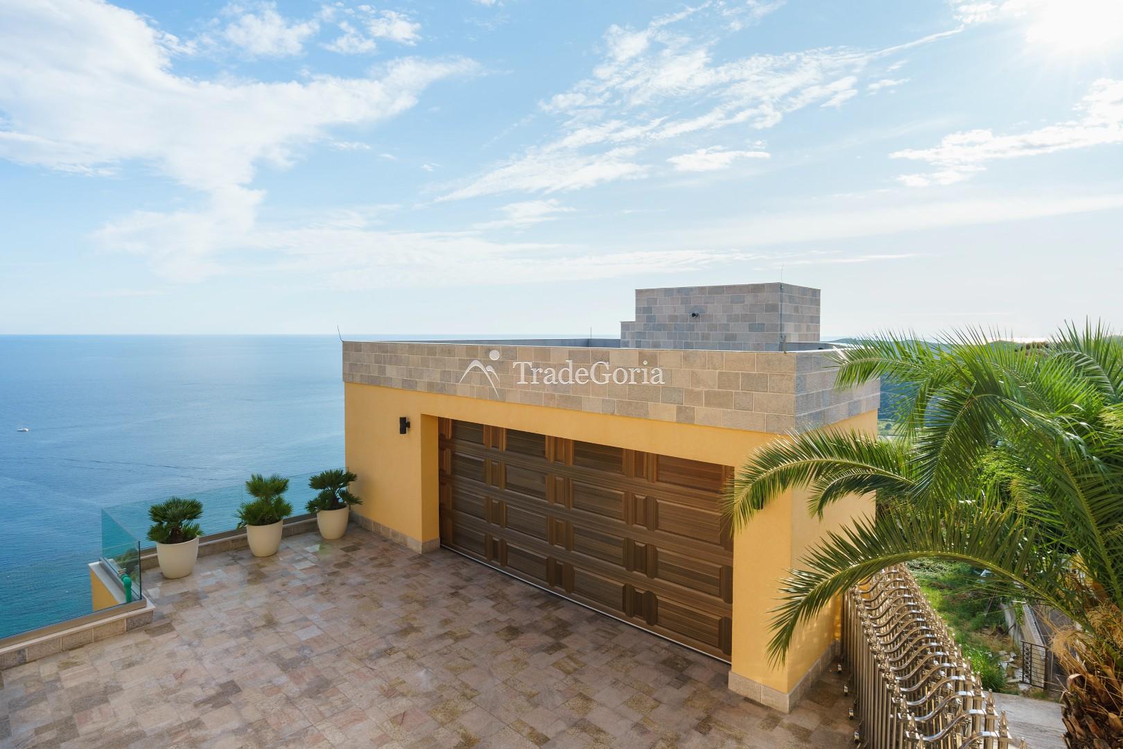 Unique villa with panoramic sea view in Montenegro