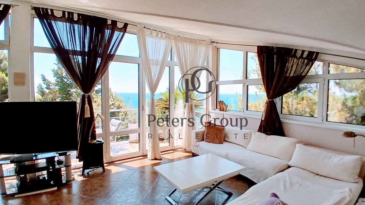 A spacious 3-storey house with stunning panoramic sea views for sale. Perfect for a peaceful and co