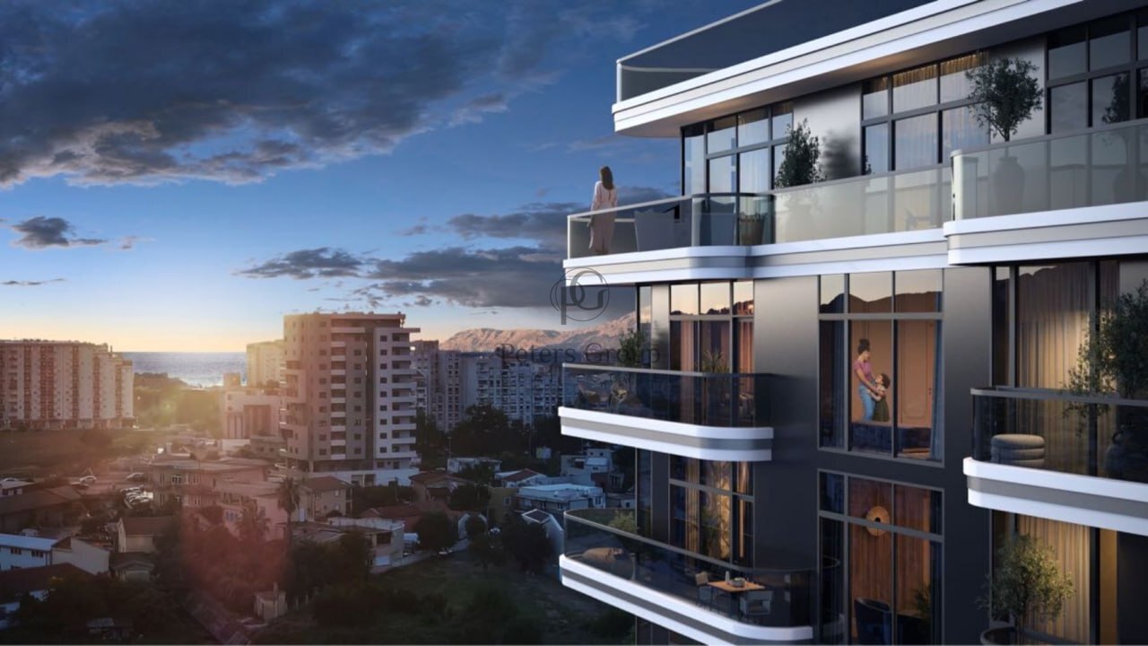 Two-Bedroom Apartments for Sale in a Premium-Class Building with a Pool in the Center of Bar