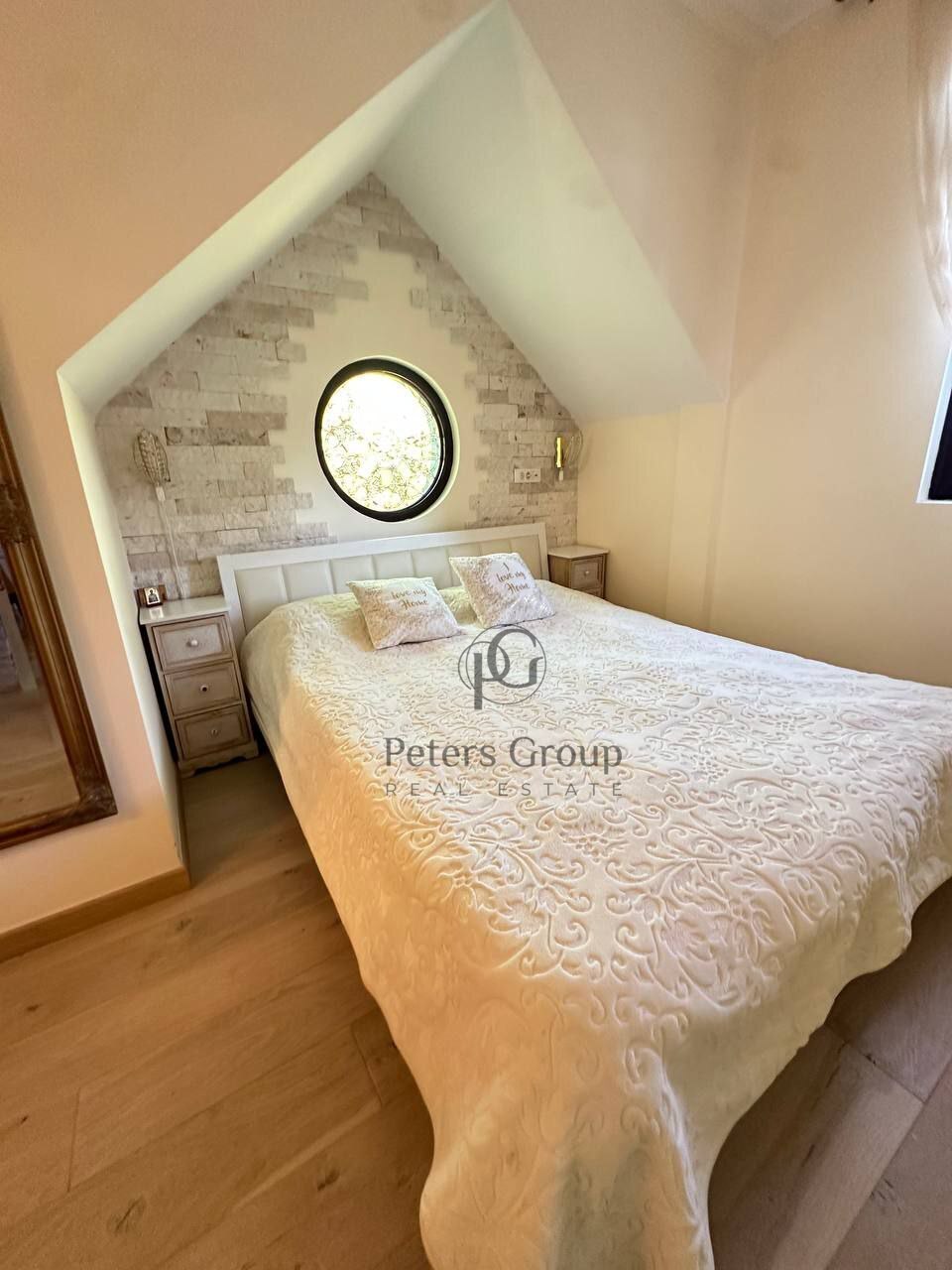 Modern three-level house in traditional Mediterranean style near the sea, close to Sutomore