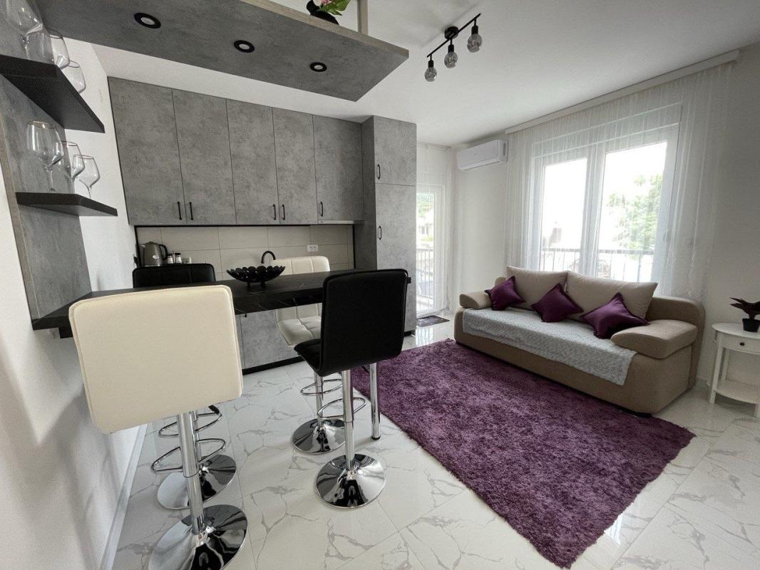 Modern One-Bedroom Apartment with Sea View in Đenovići