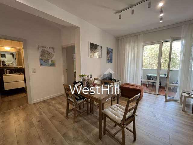Renovierte 1-Zimmer-Wohnung mit Meerblick in Petrovac