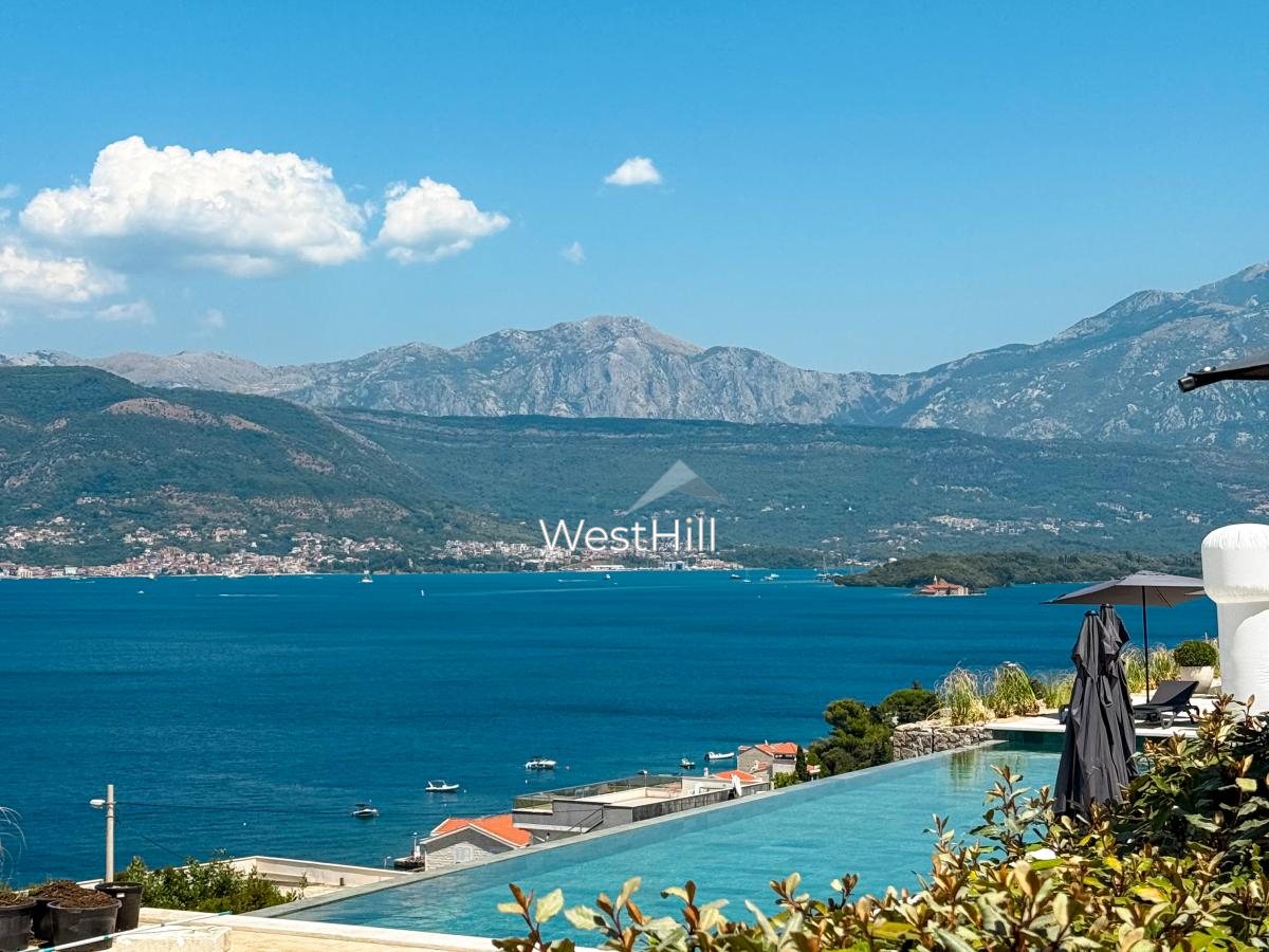 Apartments in Tivat, Krasici mit Meerblick – Objekt 5621