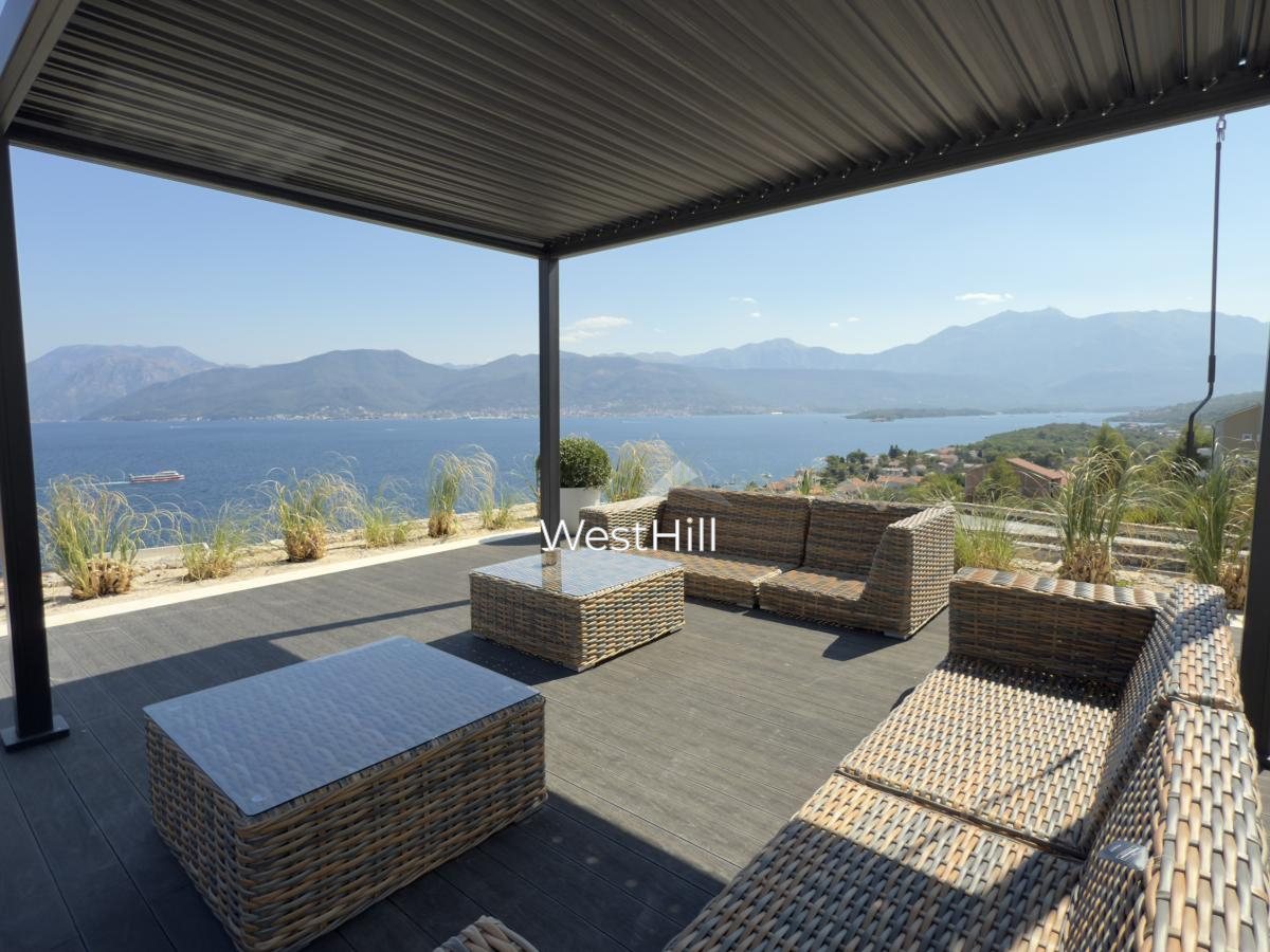 Apartments in Tivat, Krasici mit Meerblick – Objekt 5621