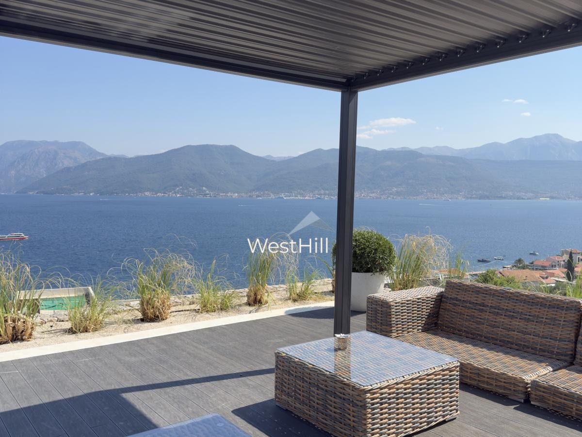 Apartments in Tivat, Krasici mit Meerblick – Objekt 5621