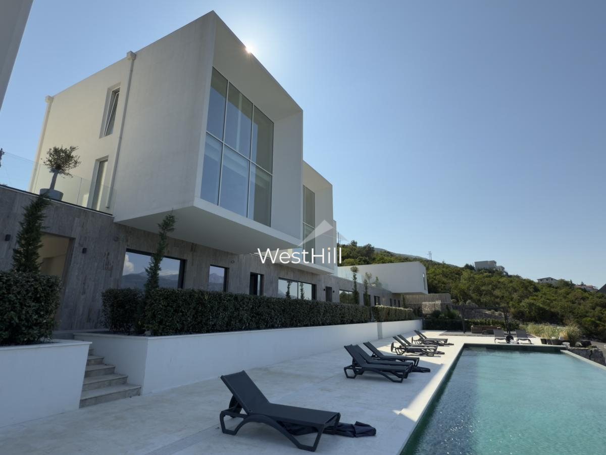Apartments in Tivat, Krasici mit Meerblick – Objekt 5621