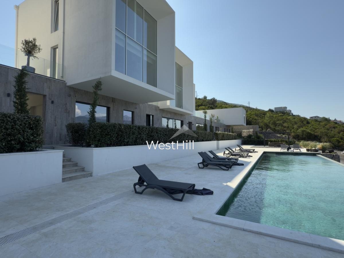 Apartments in Tivat, Krasici mit Meerblick – Objekt 5621