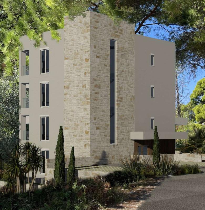 49.5 m2 apartment for sale in a building under construction in the Green Belt, Bar