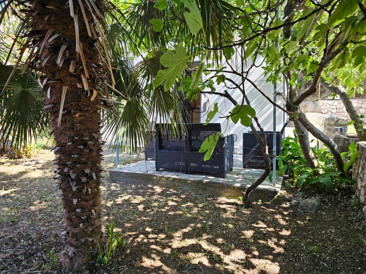 Compact Furnished Home with Sea Views on Flat Plot near Town