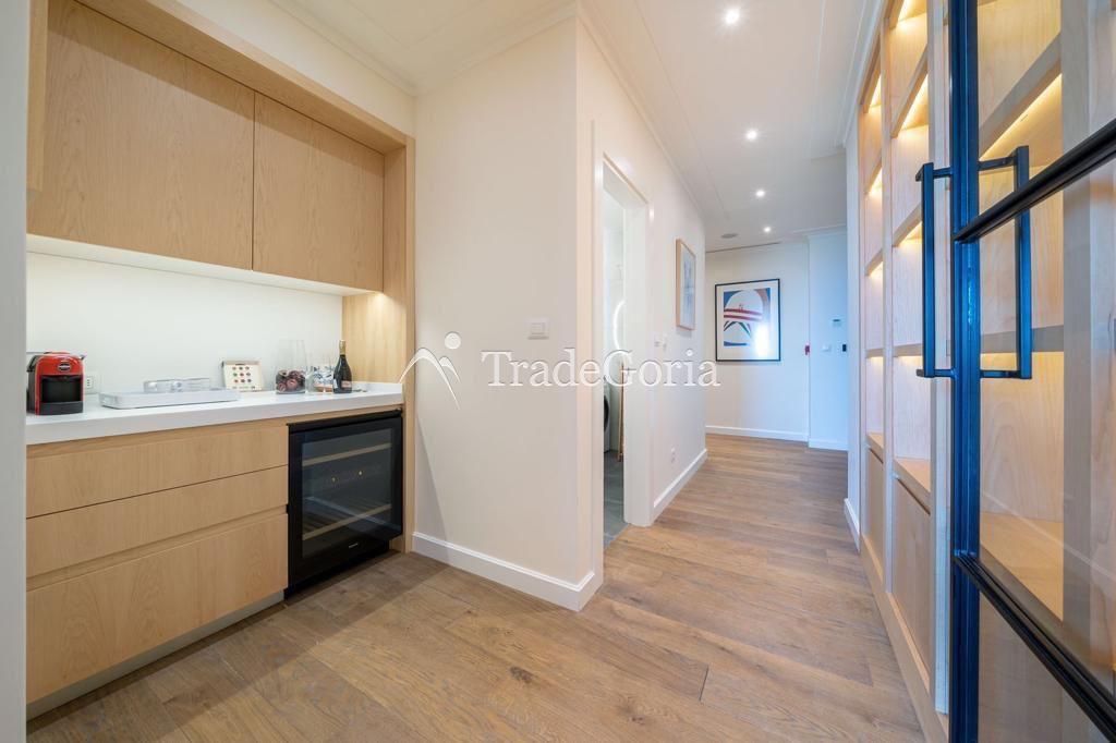 Spacious luxury designer apartment with panoramic sea view in modern complex in Bar