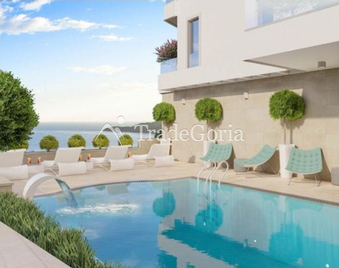 Apartment with Two Bedrooms in Premium Complex with Pool and SPA in Becici (Budva Riviera)