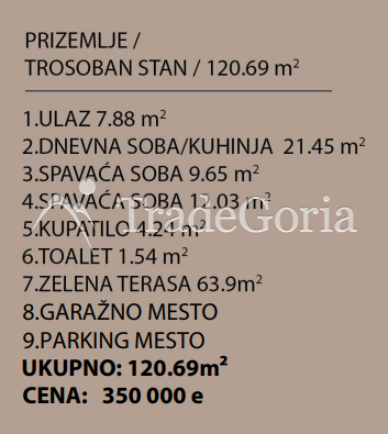 Luxuriöse Zweizimmerwohnung mit Pool in Dobrota (Gemeinde Boka-Kotor)