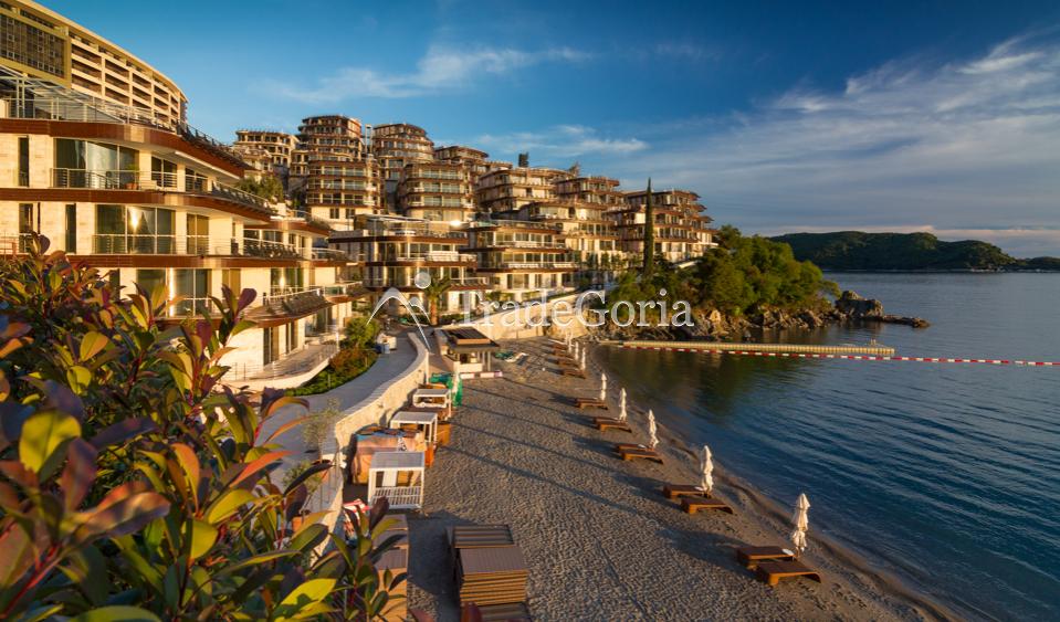 Apartment mit Panoramablick auf die Budva Riviera in Dukley Gardens
