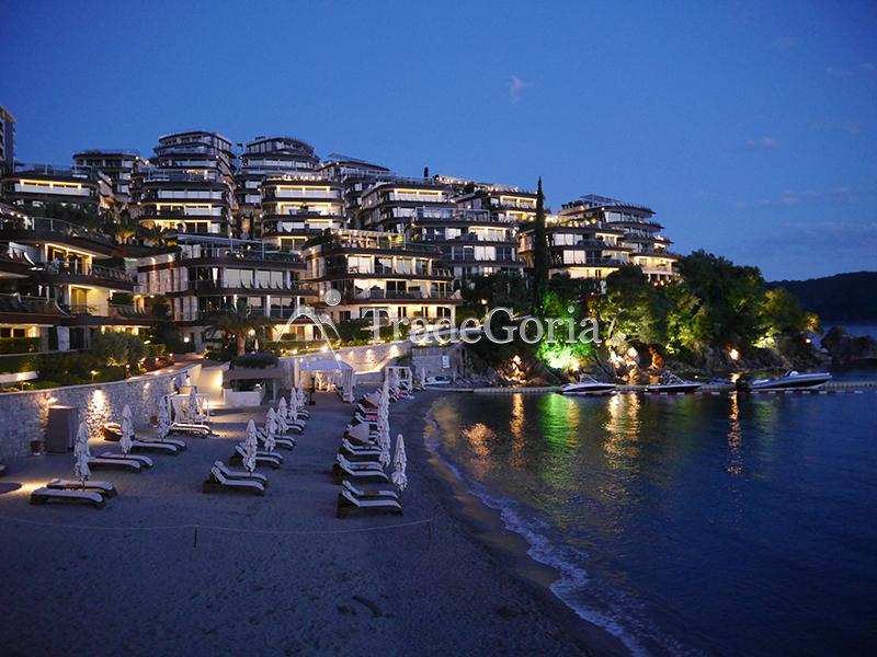 Apartment mit Panoramablick auf die Budva Riviera in Dukley Gardens