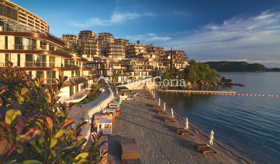 Apartment mit Panoramablick auf die Budva Riviera in Dukley Gardens