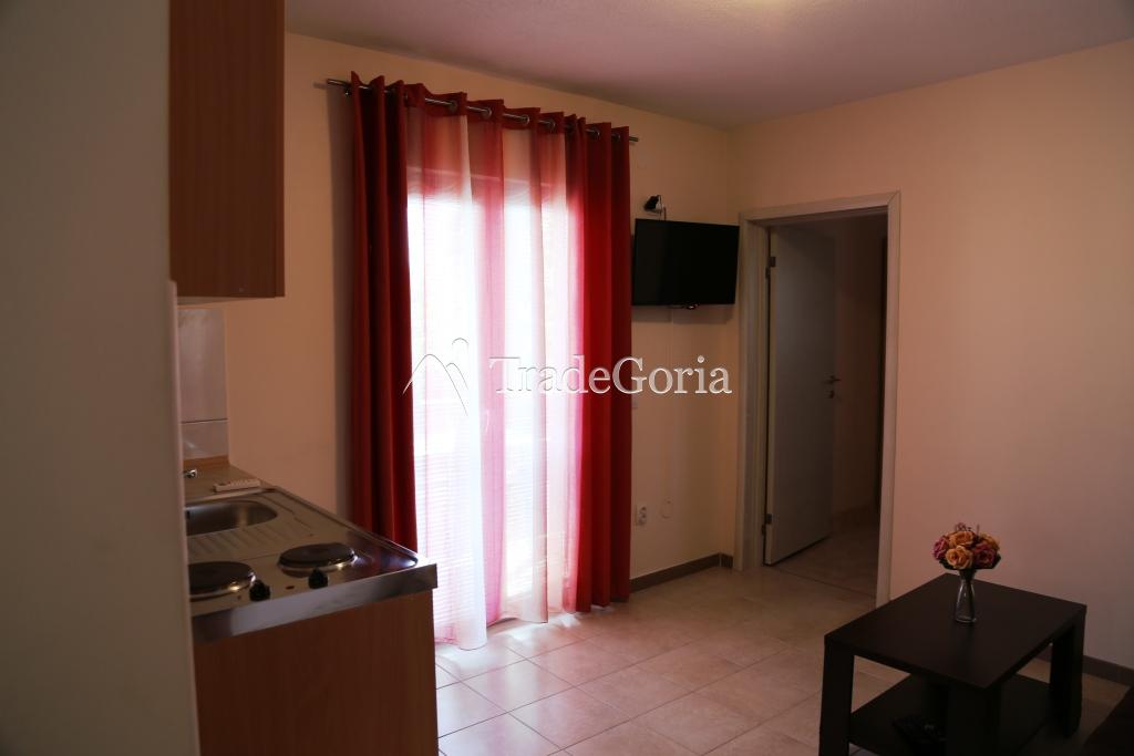 Apartments with Large Shaded Terrace in Quiet Cozy Place in Sutomore