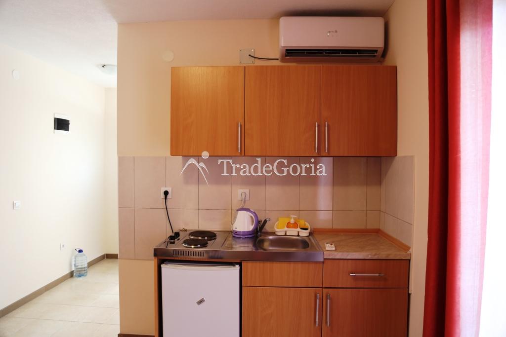 Apartments with Large Shaded Terrace in Quiet Cozy Place in Sutomore