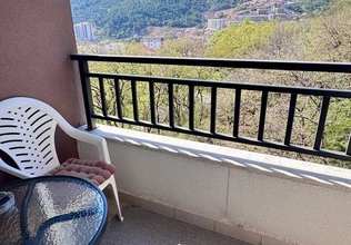 Apartment for sale in Budva, Lazi, with a view of a green park