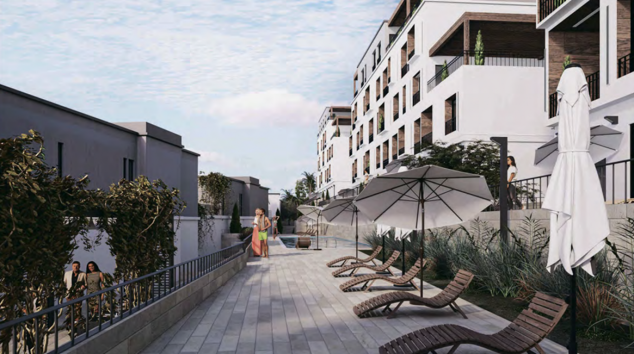 Apartment in a new complex on fin.construction stages in the center of Tivat