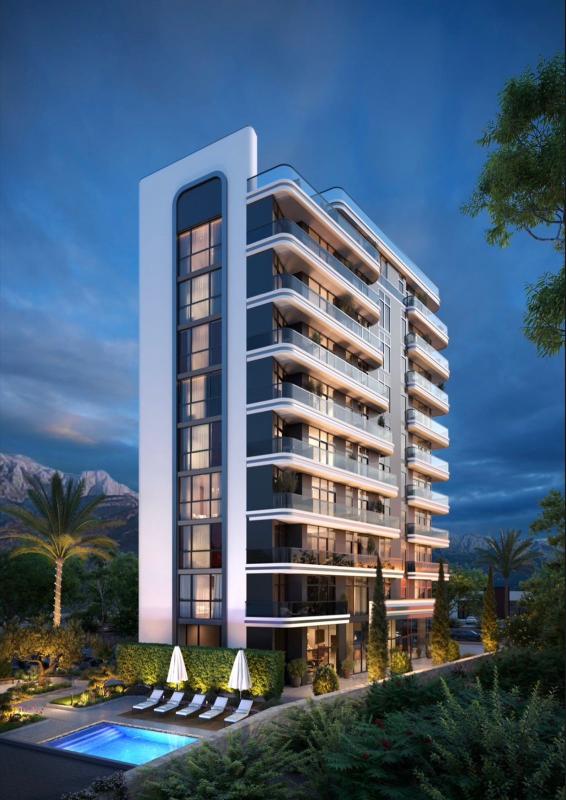 Apartment of 103 m2 for sale in a clubhouse under construction in a Bar