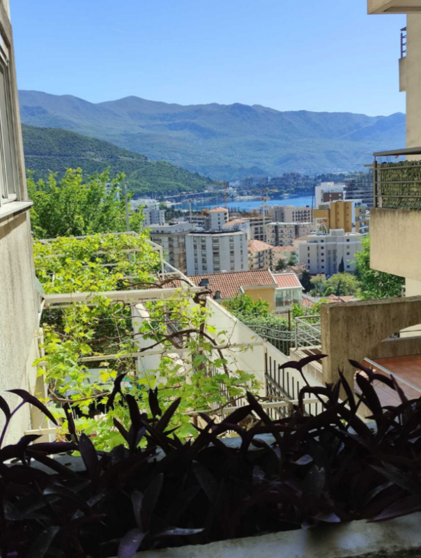 Apartment with sea view for sale in Budva.