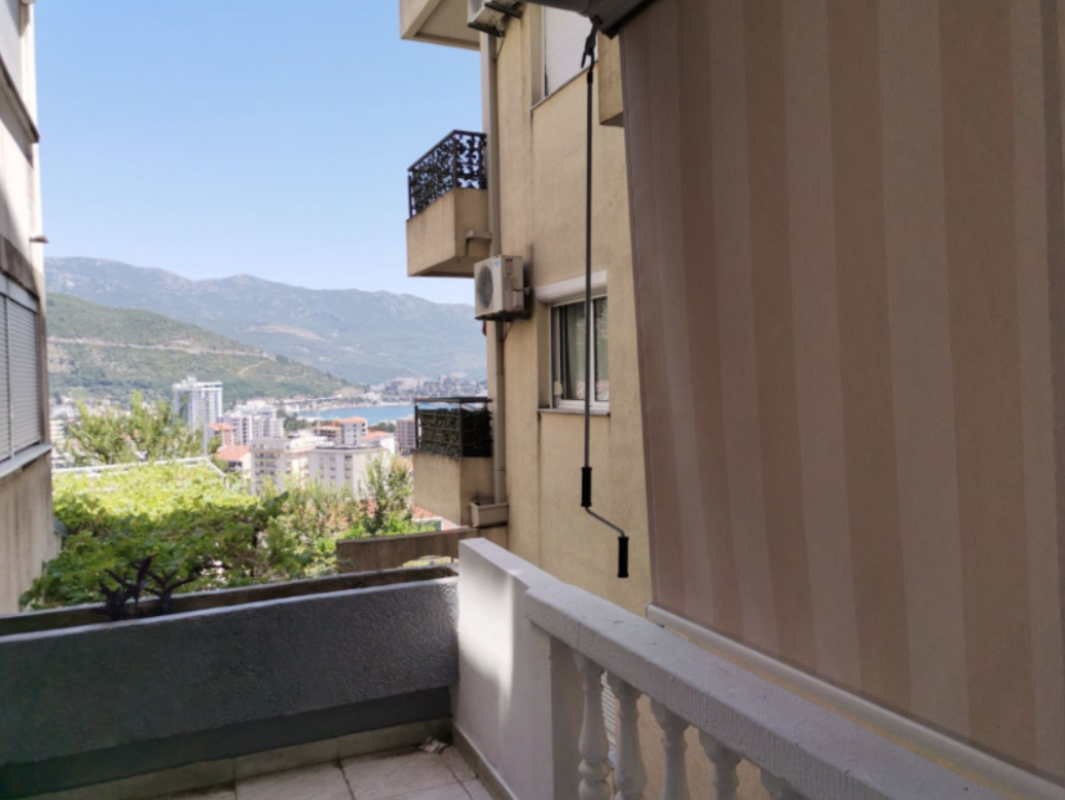 Apartment with sea view for sale in Budva.