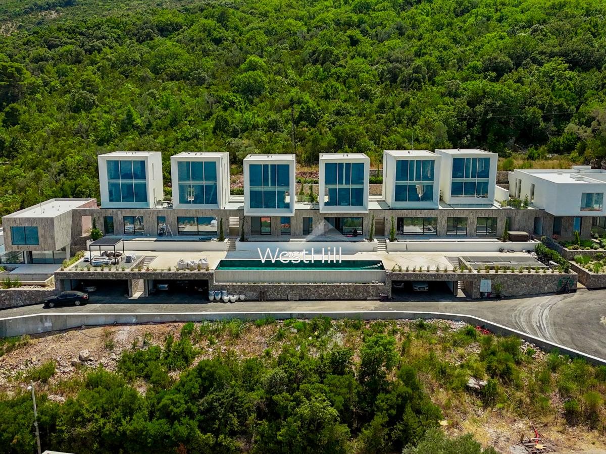 Apartments in Tivat, Krasici mit Meerblick – Objekt 5621