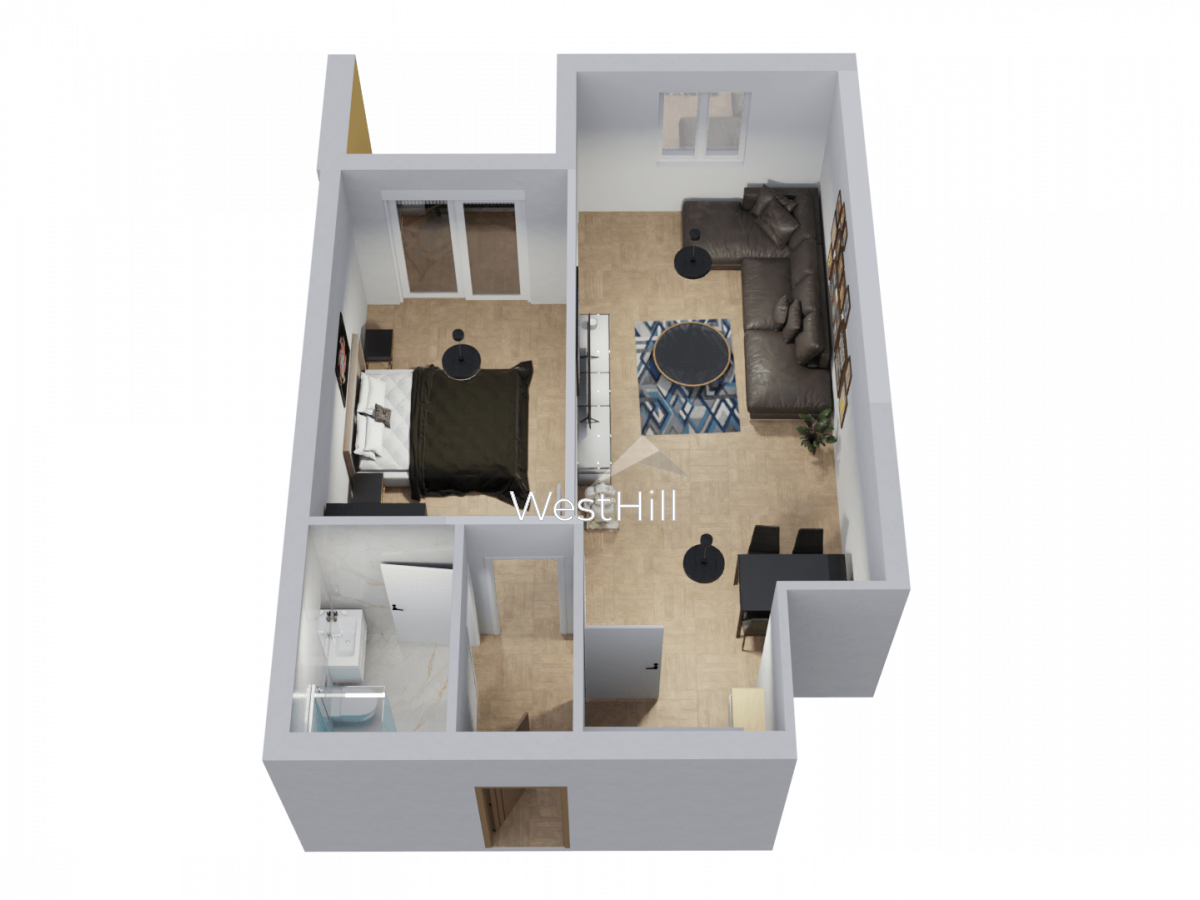 Apartments under consctruction near the center