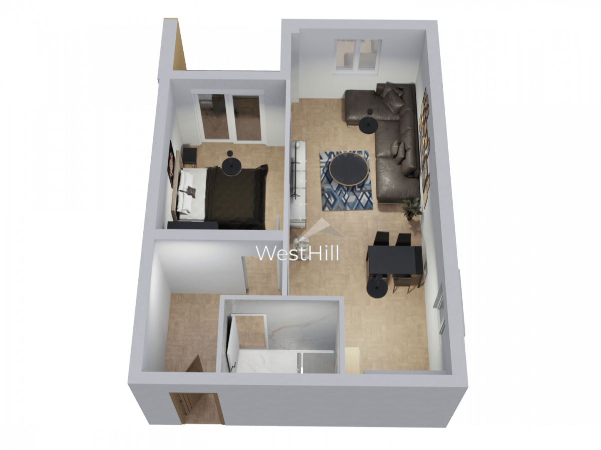 Apartments under consctruction near the center