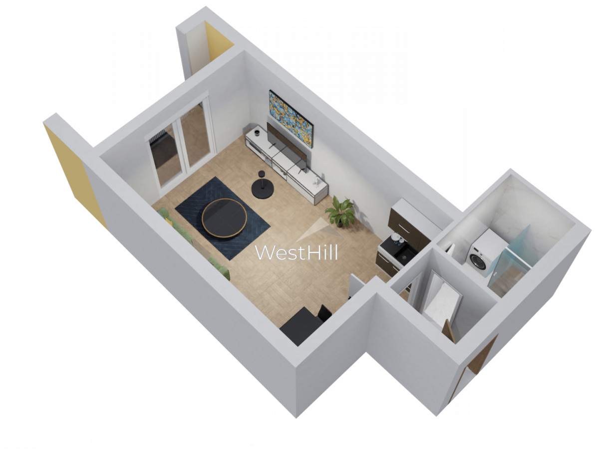 Apartments under consctruction near the center