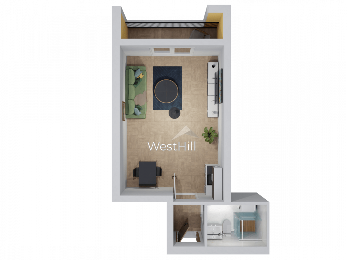 Apartments under consctruction near the center
