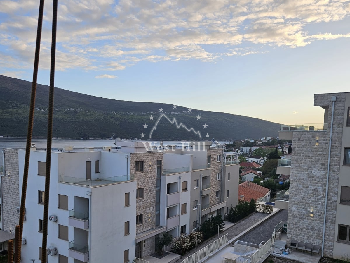 Apartments under construction near the sea