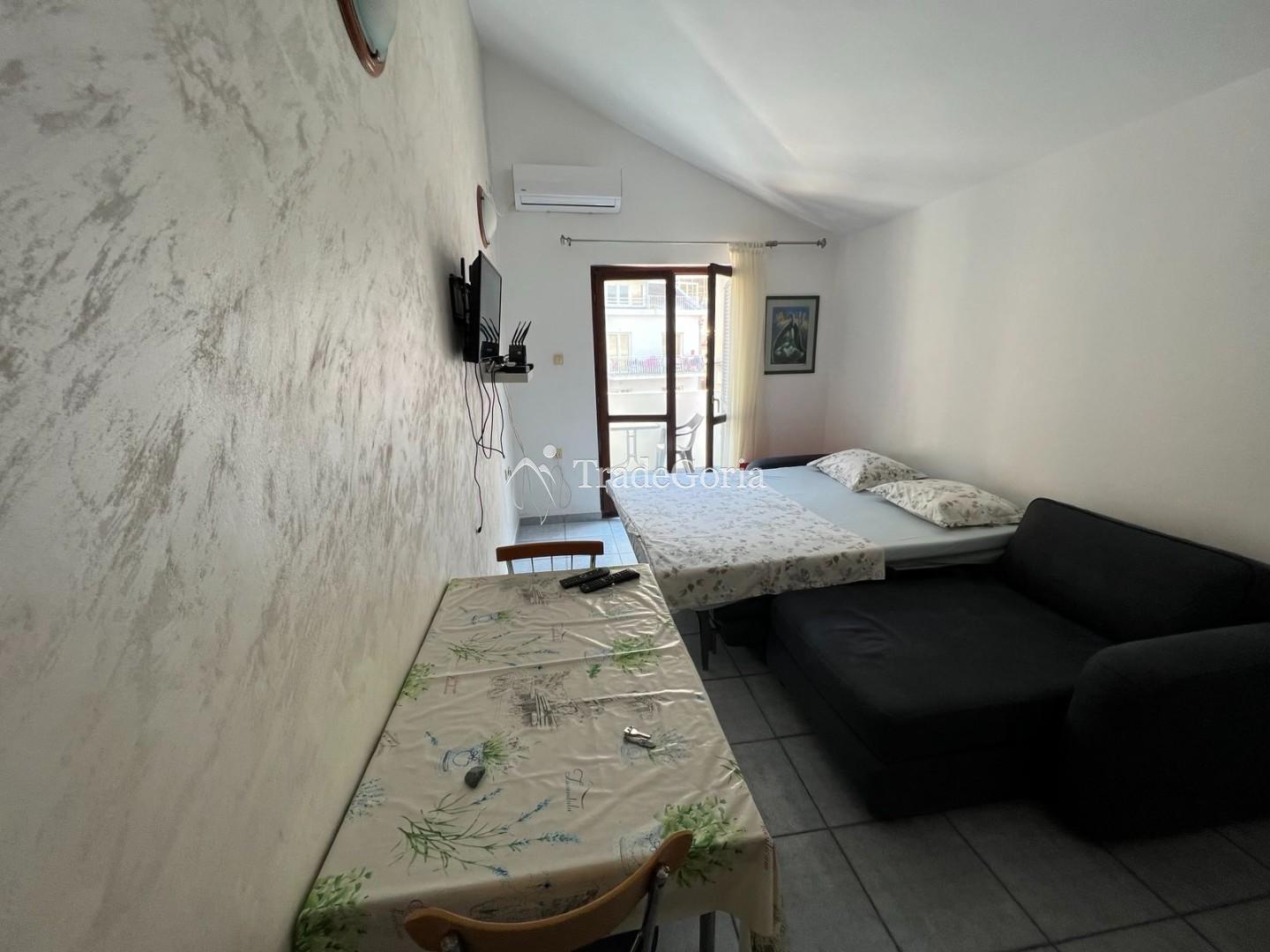Budva. Rafailovici. Studio 24 sq.m.